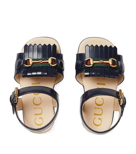 gucci childrens sandals|brand new kids gucci sandals.